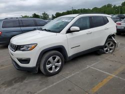 Jeep salvage cars for sale: 2017 Jeep Compass Latitude