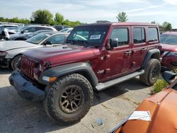 Salvage cars for sale from Copart Indianapolis, IN: 2021 Jeep Wrangler Unlimited Sport