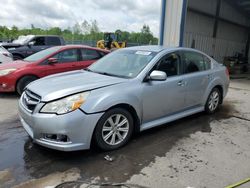 Salvage cars for sale from Copart Duryea, PA: 2012 Subaru Legacy 2.5I Premium