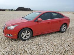 Salvage cars for sale from Copart Temple, TX: 2013 Chevrolet Cruze LT