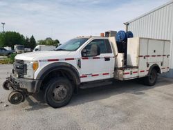 Ford F550 salvage cars for sale: 2017 Ford F550 Super Duty