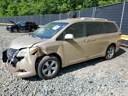 Toyota Sienna Vehiculos salvage en venta: 2011 Toyota Sienna Base