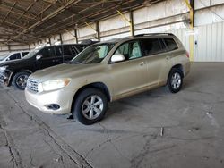 Toyota salvage cars for sale: 2008 Toyota Highlander