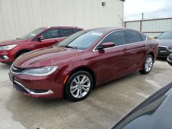 Chrysler 200 Limited salvage cars for sale: 2016 Chrysler 200 Limited