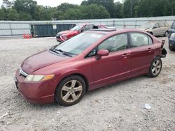 Honda salvage cars for sale: 2008 Honda Civic EX