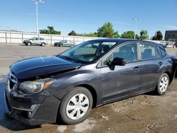 Subaru salvage cars for sale: 2015 Subaru Impreza