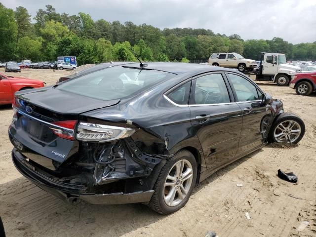 2018 Ford Fusion S Hybrid