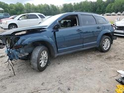 Salvage cars for sale from Copart Charles City, VA: 2015 Dodge Journey SXT