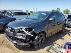 Audi Q7 Prestige salvage cars for sale: 2012 Audi Q7 Prestige