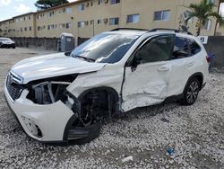 Vehiculos salvage en venta de Copart Opa Locka, FL: 2021 Subaru Forester Limited