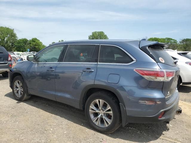 2014 Toyota Highlander XLE