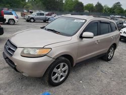 Hyundai Santa fe se Vehiculos salvage en venta: 2007 Hyundai Santa FE SE