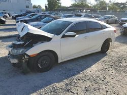 Honda Civic Vehiculos salvage en venta: 2016 Honda Civic EX