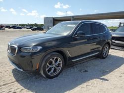 Vehiculos salvage en venta de Copart West Palm Beach, FL: 2022 BMW X3 SDRIVE30I