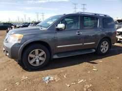 Nissan salvage cars for sale: 2010 Nissan Armada SE