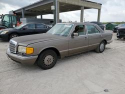 Vehiculos salvage en venta de Copart West Palm Beach, FL: 1989 Mercedes-Benz 300 SE