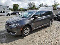 Vehiculos salvage en venta de Copart Opa Locka, FL: 2018 Chrysler Pacifica Touring L