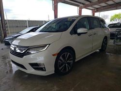 Honda Odyssey Vehiculos salvage en venta: 2019 Honda Odyssey Elite