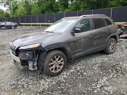 Jeep Grand Cherokee salvage cars for sale: 2014 Jeep Cherokee Latitude