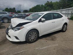 2016 Toyota Corolla L en venta en Moraine, OH