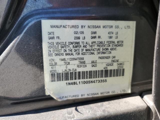 2005 Nissan Altima SE