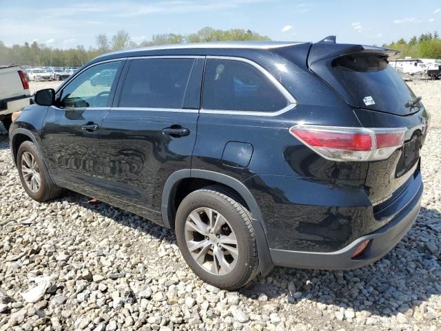 2015 Toyota Highlander XLE