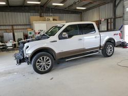 Ford salvage cars for sale: 2015 Ford F150 Supercrew