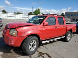 Nissan Frontier Crew cab xe salvage cars for sale: 2003 Nissan Frontier Crew Cab XE