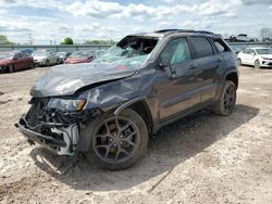 Jeep salvage cars for sale: 2021 Jeep Grand Cherokee Limited