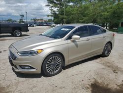 Ford Fusion Titanium Vehiculos salvage en venta: 2017 Ford Fusion Titanium