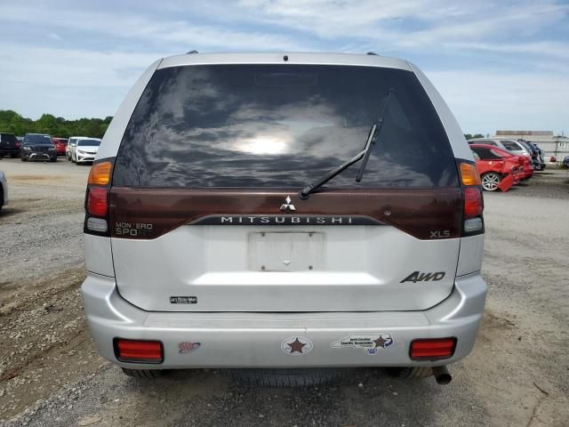 2003 Mitsubishi Montero Sport XLS