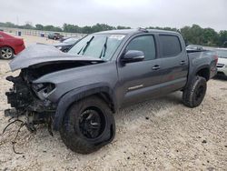 Salvage cars for sale from Copart New Braunfels, TX: 2019 Toyota Tacoma Double Cab