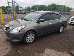 2016 Nissan Versa S en venta en Chalfont, PA