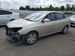 Salvage cars for sale from Copart Portland, OR: 2009 Hyundai Elantra GLS