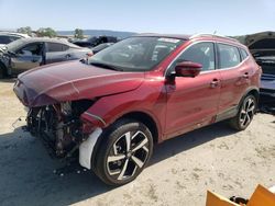 Salvage cars for sale from Copart San Martin, CA: 2022 Nissan Rogue Sport SL