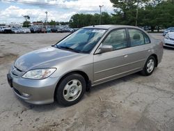 Honda salvage cars for sale: 2005 Honda Civic Hybrid