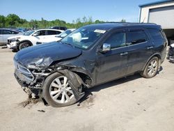 Salvage cars for sale from Copart Duryea, PA: 2011 Dodge Durango Crew