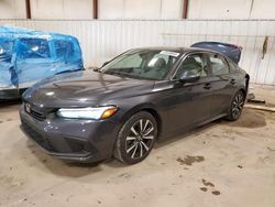 Salvage cars for sale from Copart Lansing, MI: 2022 Honda Civic EX