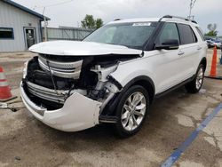 Ford Explorer salvage cars for sale: 2012 Ford Explorer XLT