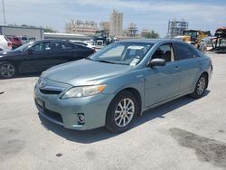 Salvage cars for sale from Copart New Orleans, LA: 2010 Toyota Camry Hybrid