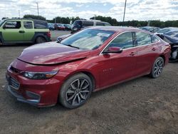 Chevrolet Malibu salvage cars for sale: 2018 Chevrolet Malibu LT