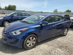 2016 Hyundai Elantra SE en venta en Arlington, WA