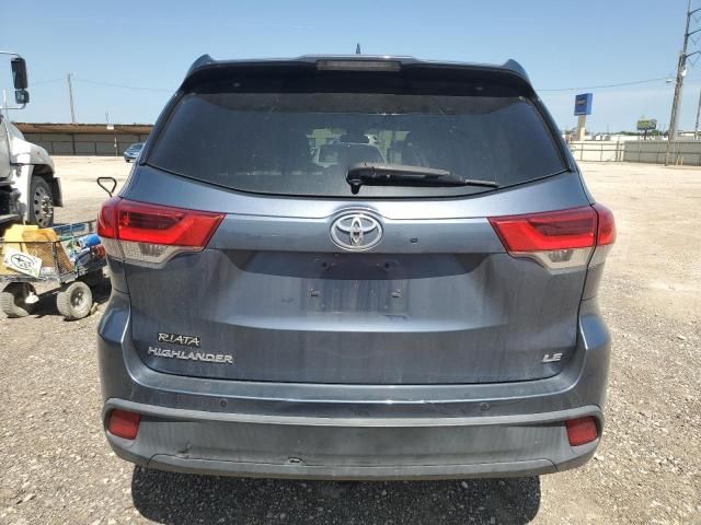 2018 Toyota Highlander LE