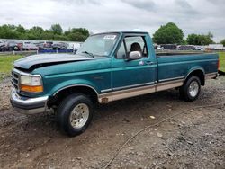 Ford F150 salvage cars for sale: 1996 Ford F150