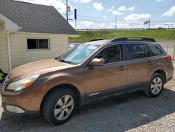 Subaru Outback 2.5i Premium salvage cars for sale: 2012 Subaru Outback 2.5I Premium