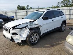 Jeep salvage cars for sale: 2015 Jeep Cherokee Sport