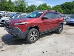 Jeep Cherokee salvage cars for sale: 2014 Jeep Cherokee Trailhawk