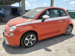 Fiat 500 Electric salvage cars for sale: 2015 Fiat 500 Electric