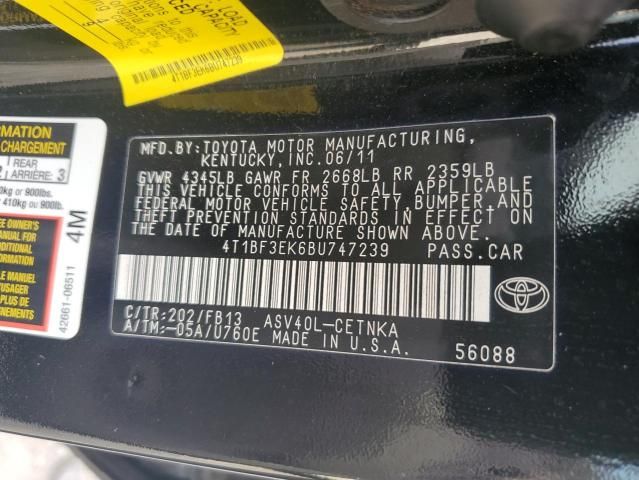 2011 Toyota Camry Base