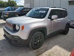 Jeep salvage cars for sale: 2018 Jeep Renegade Latitude